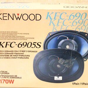 KENWOOD Door Rear Deck Speakers KFC-69055 Car Speakers